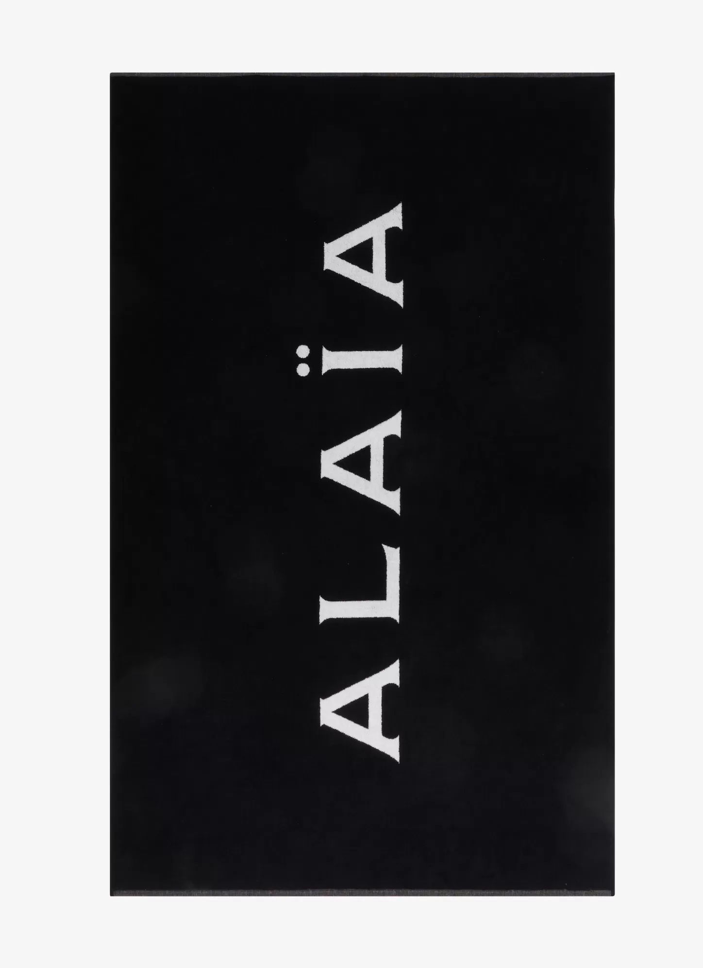 Alaïa Beach Towel Black/White Shop