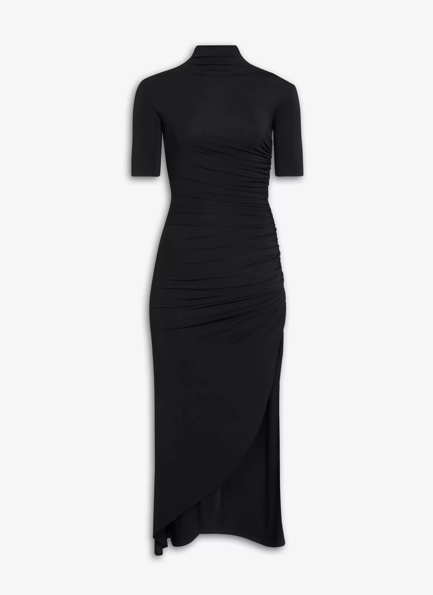 Alaïa BODYCON DRAPED DRESS Black Cheap