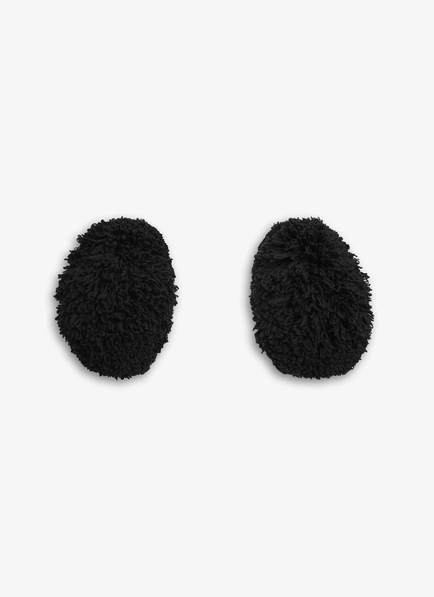 Alaïa BUBBLE CUFFS IN KNITTED FUR Black Online
