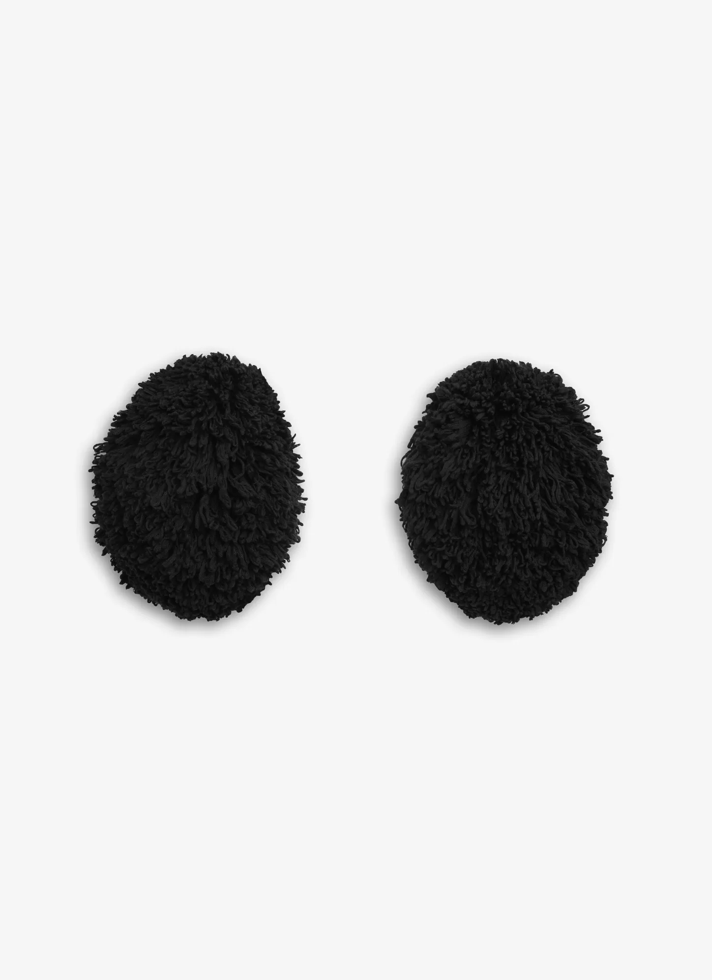 Alaïa BUBBLE CUFFS IN KNITTED FUR Black Online