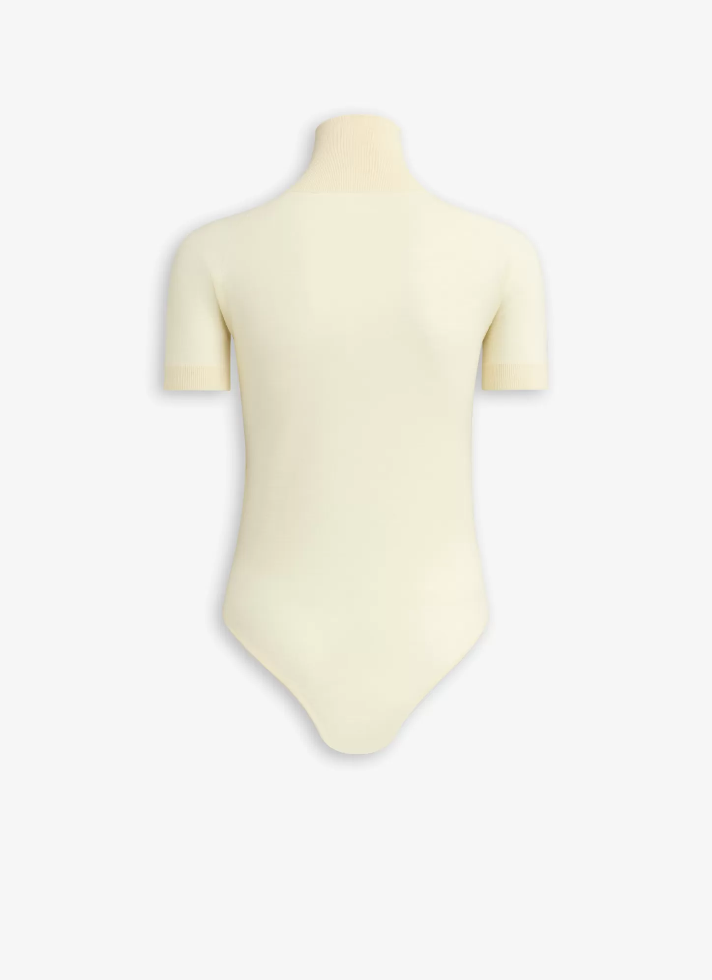 Alaïa CREW NECK KNIT BODY Light Yellow Cheap