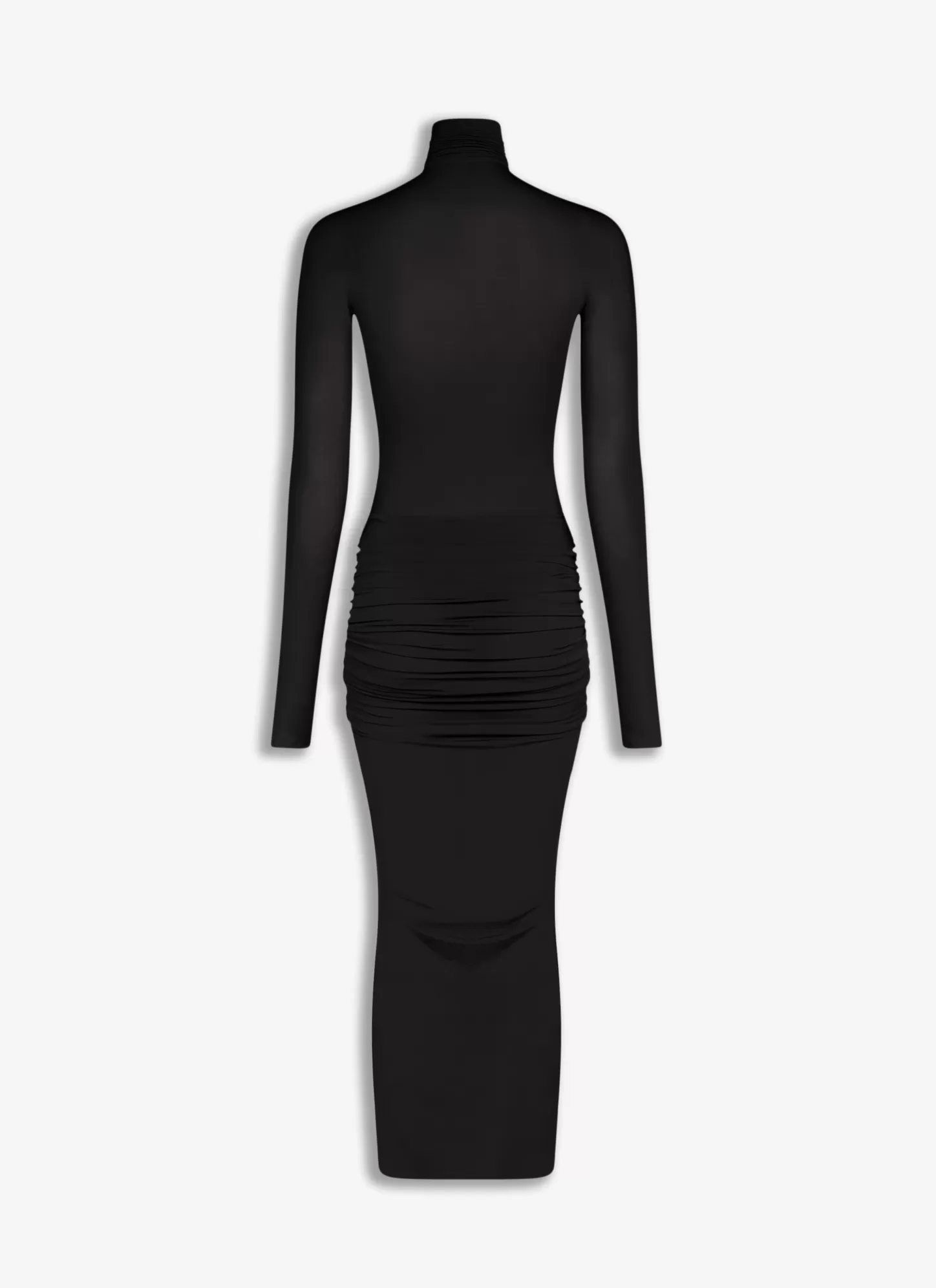 Alaïa DRAPED JERSEY DRESS Black Clearance