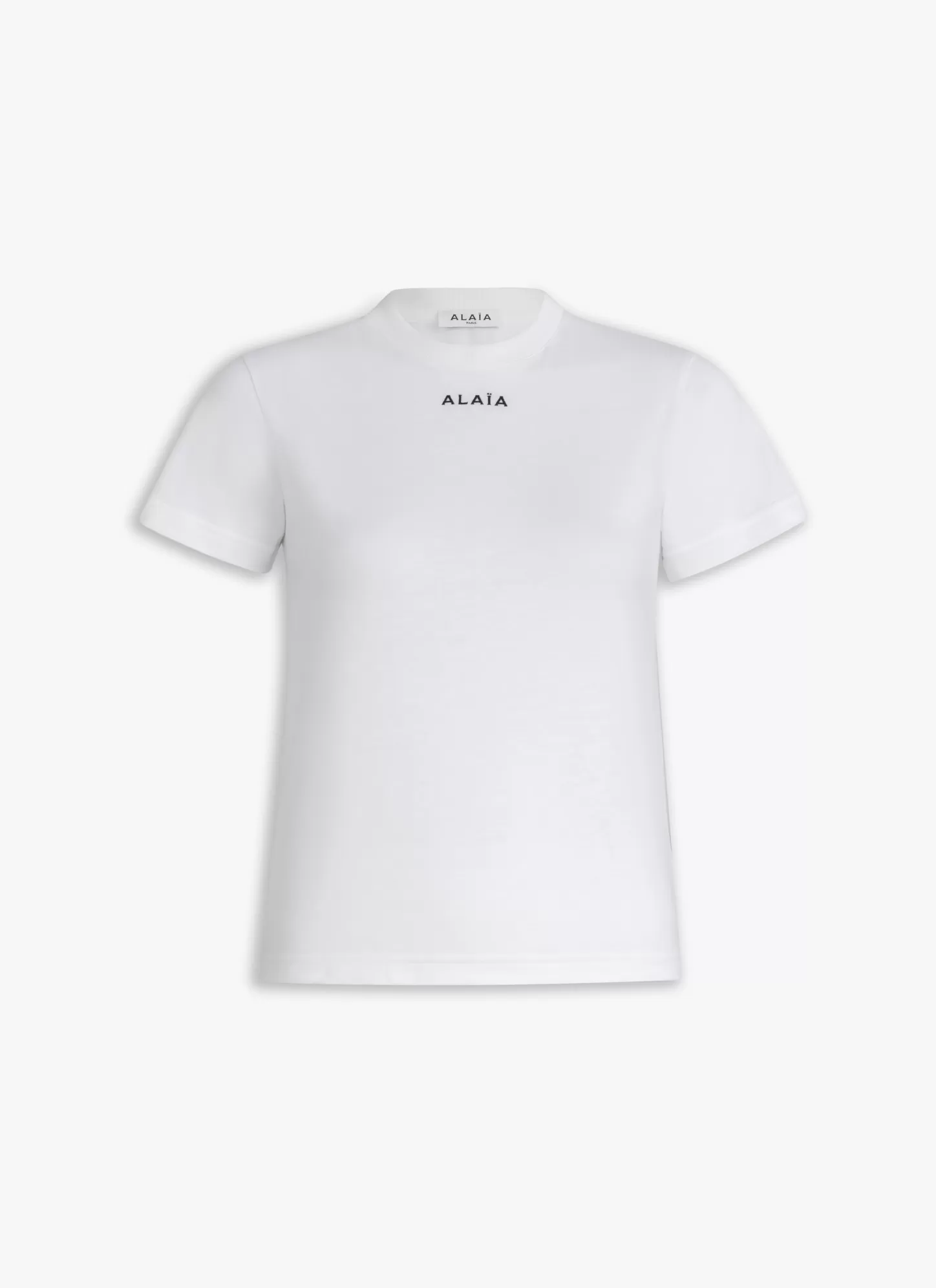 Alaïa FITTED T-SHIRT ALAÏA White Store