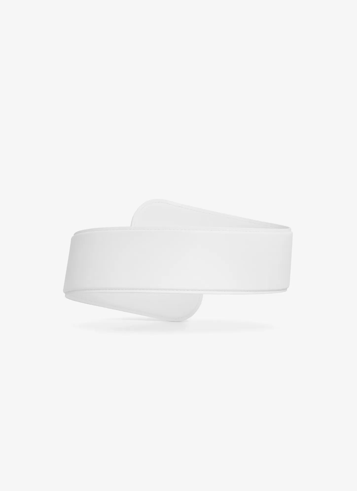 Alaïa FLEX TWIST BELT IN CALFSKIN White New