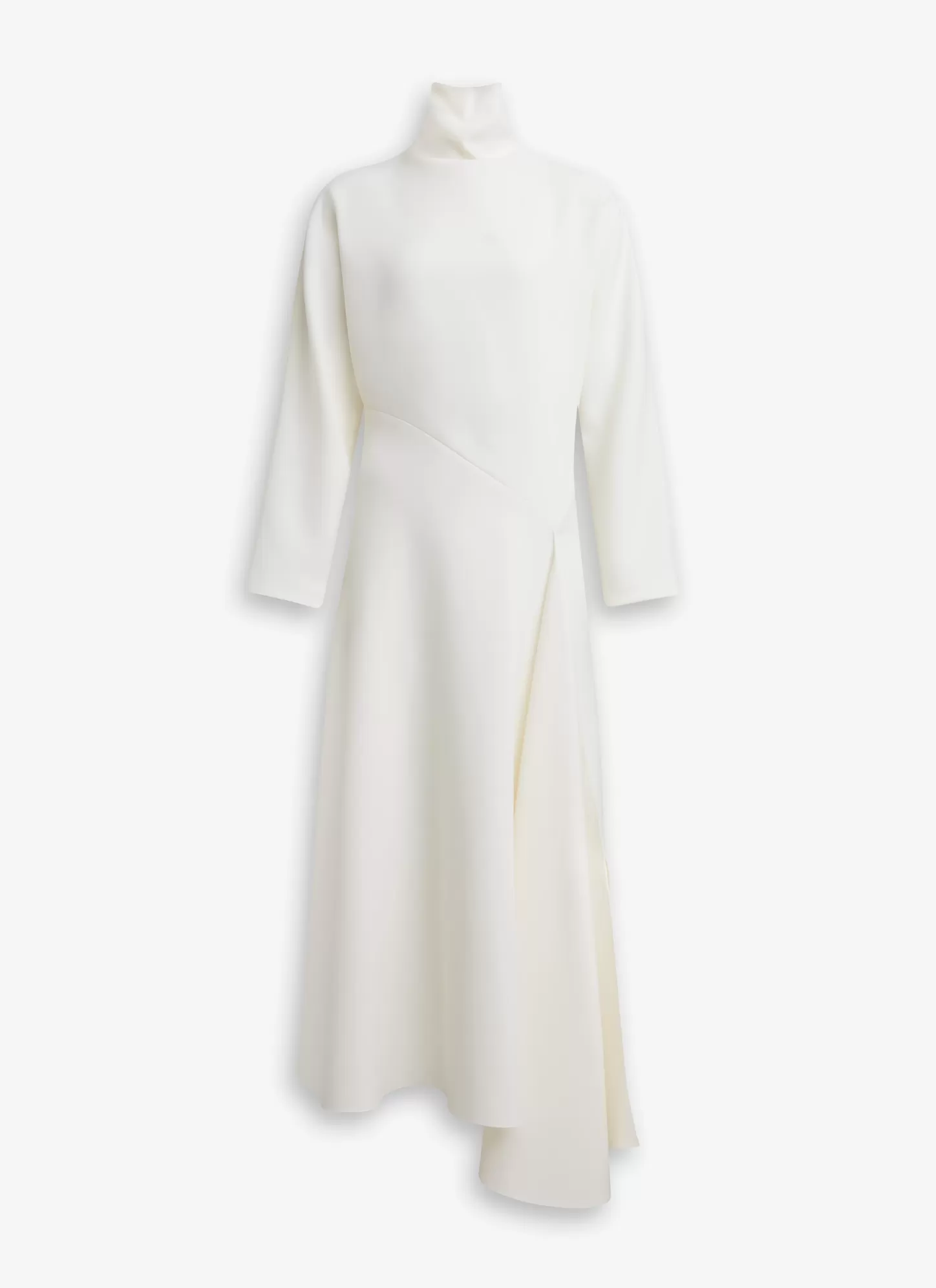Alaïa FLUID ASYMMETRIC DRESS White Best