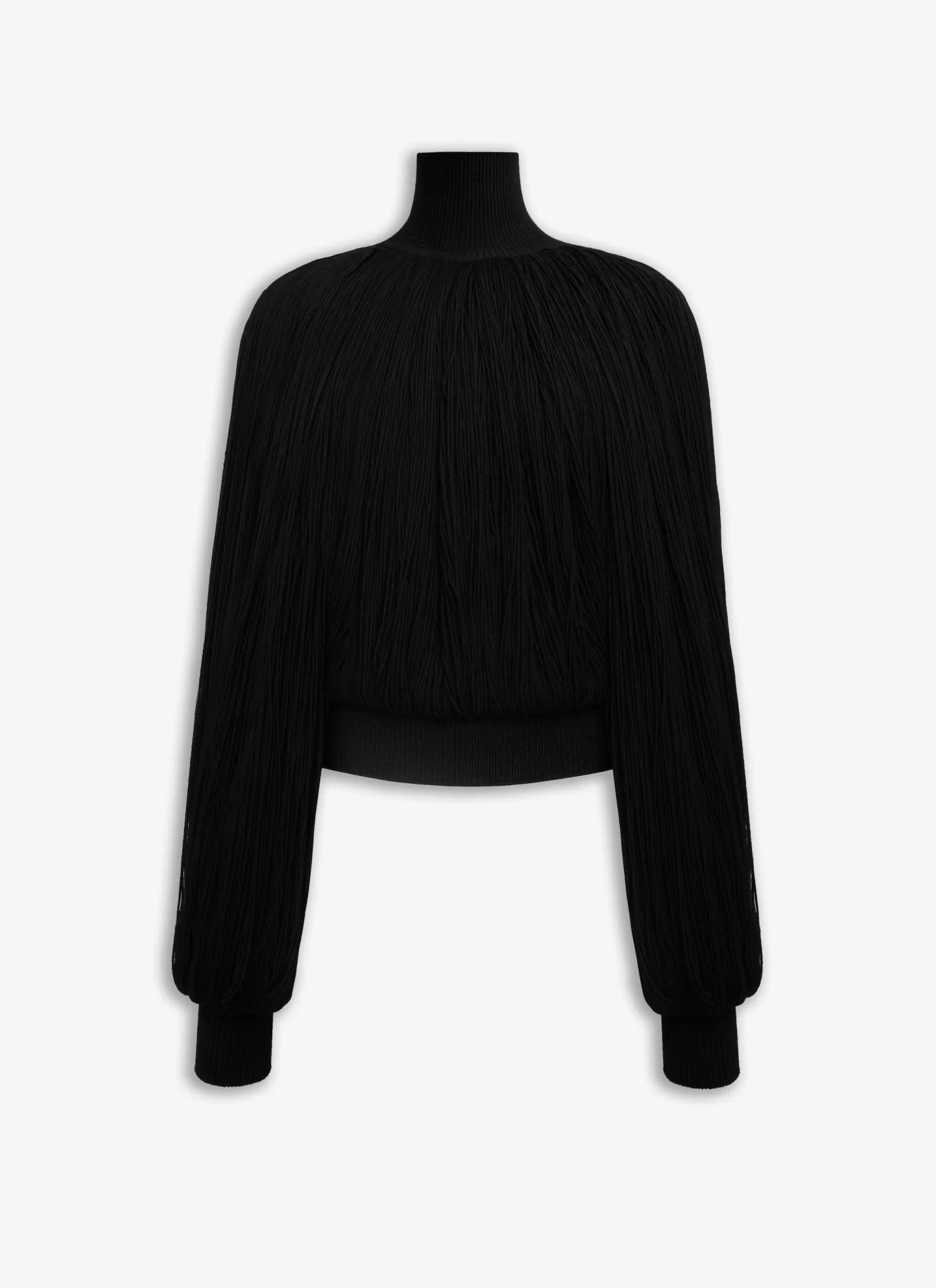Alaïa KNITTED FRINGES JUMPER Best Sale