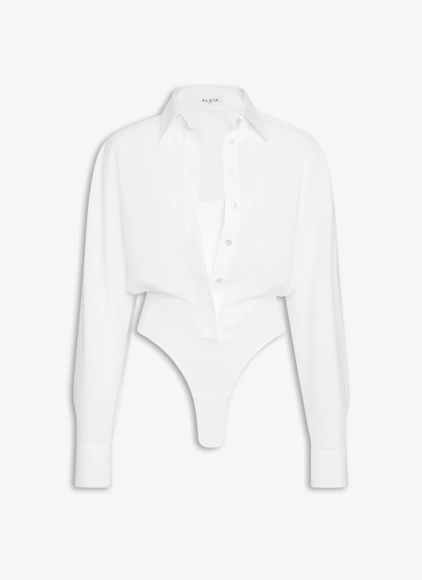 Alaïa LAYER BODY-SHiRT White Cheap