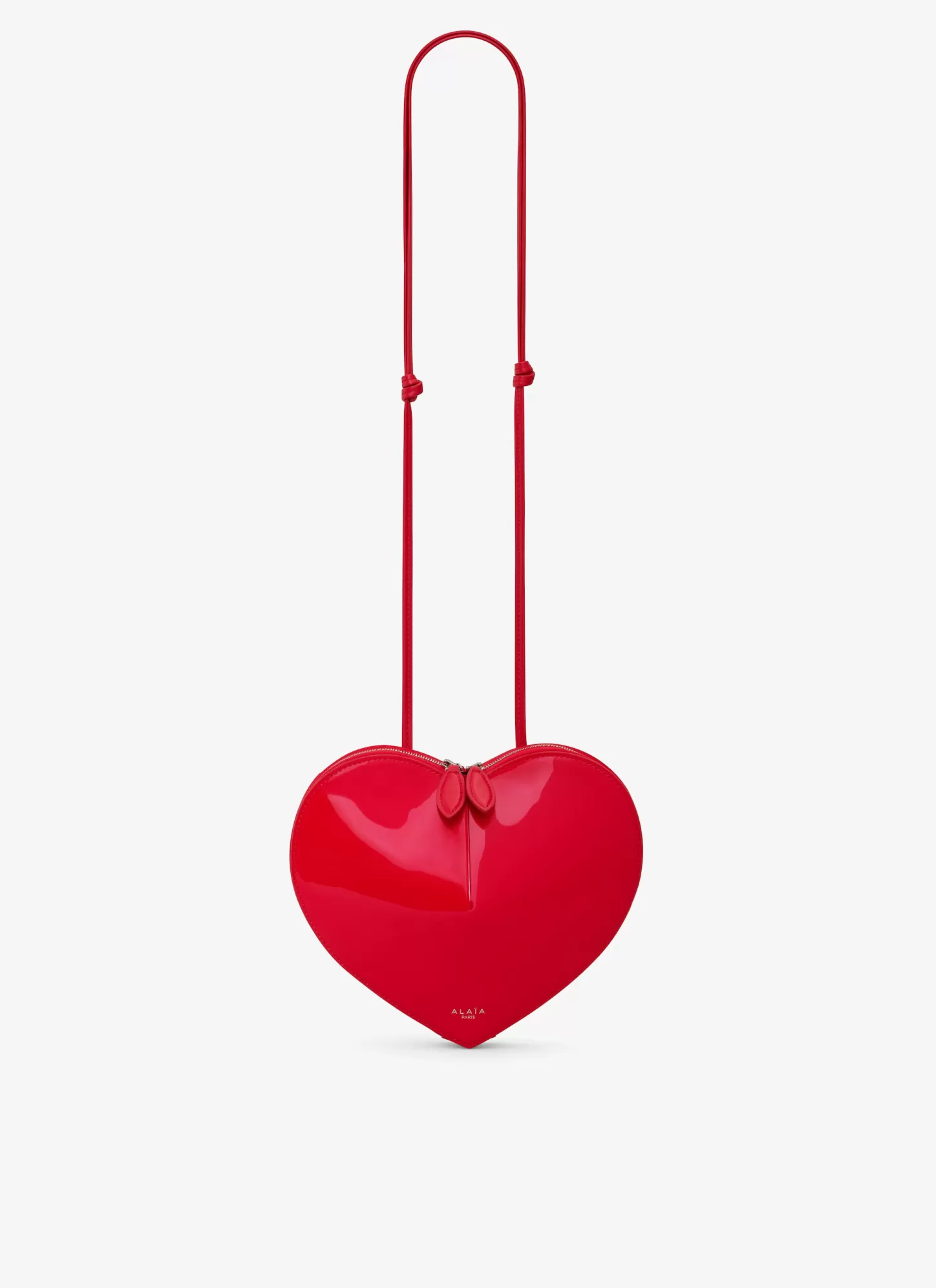 Alaïa LE CŒUR BAG IN CALFSKIN Red Sale