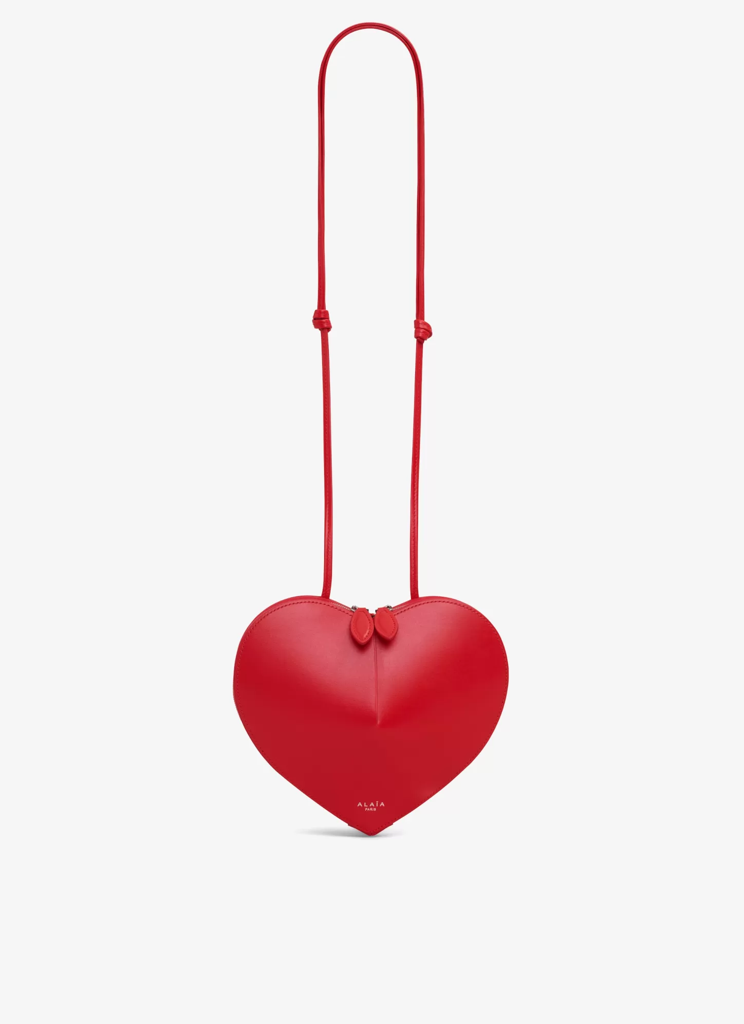 Alaïa LE CŒUR BAG IN CALFSKIN Red Sale