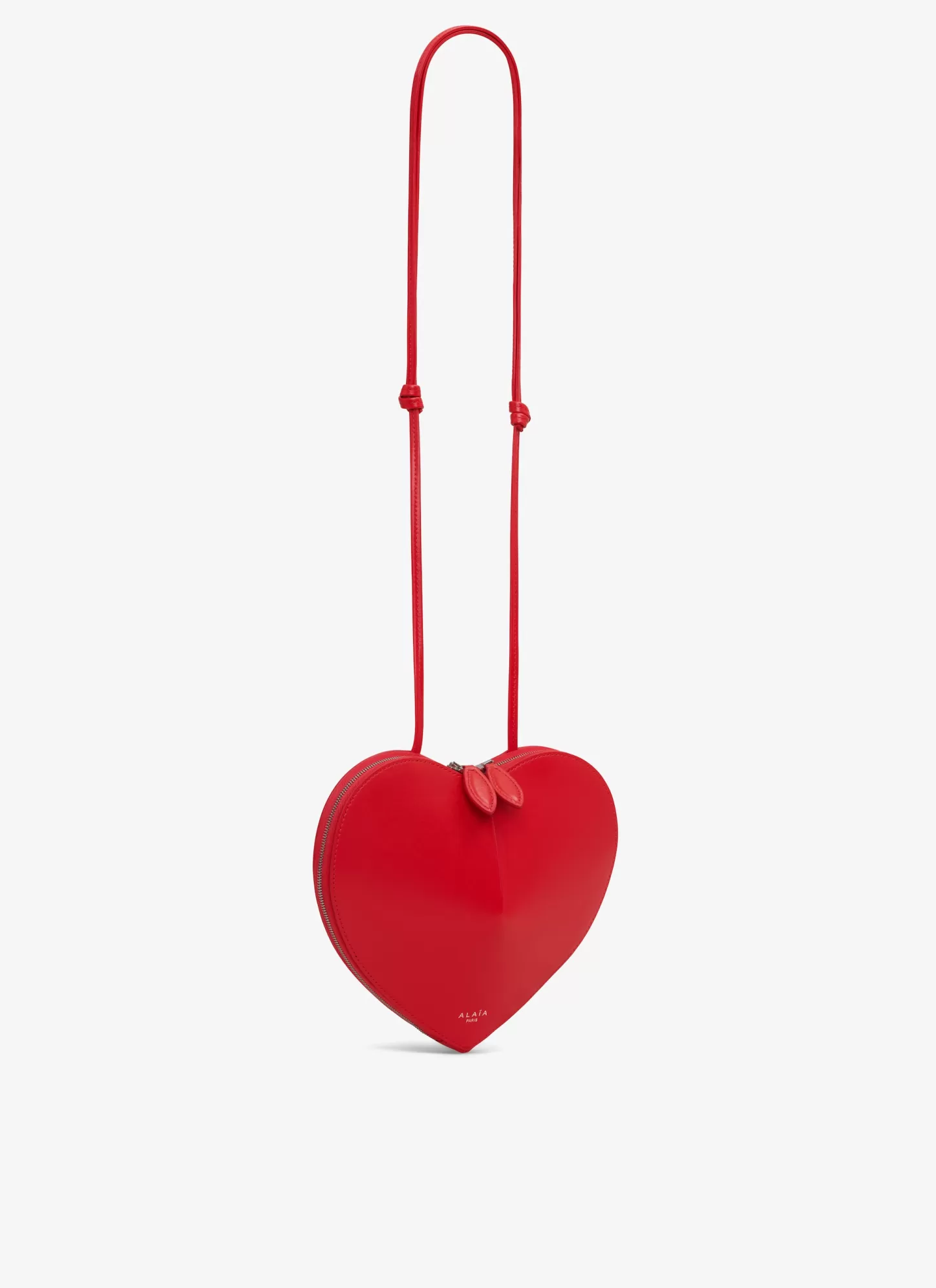 Alaïa LE CŒUR BAG IN CALFSKIN Red Sale