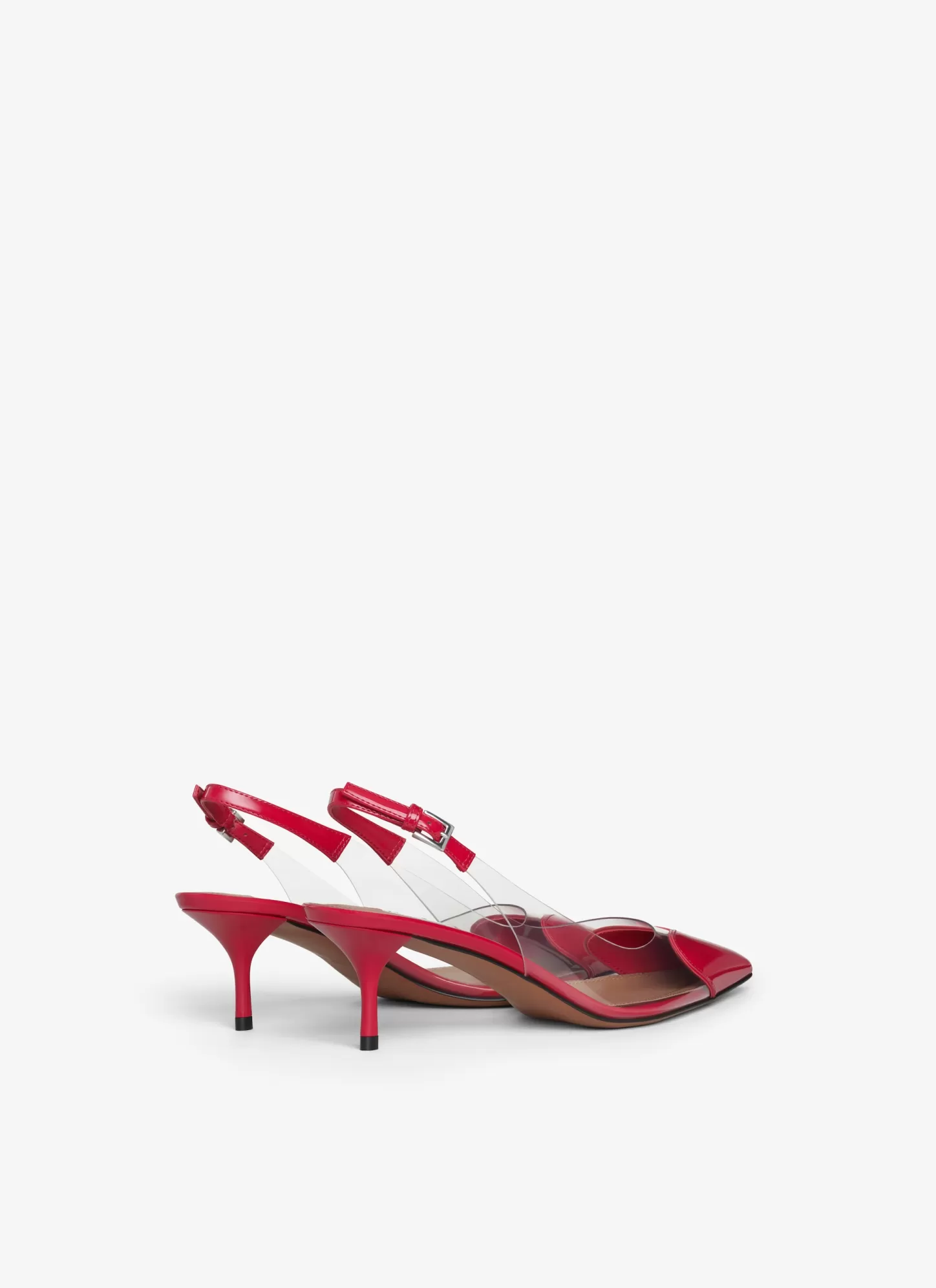 Alaïa LE CŒUR SLINGBACKS IN PATENT LAMBSKIN Red Best Sale