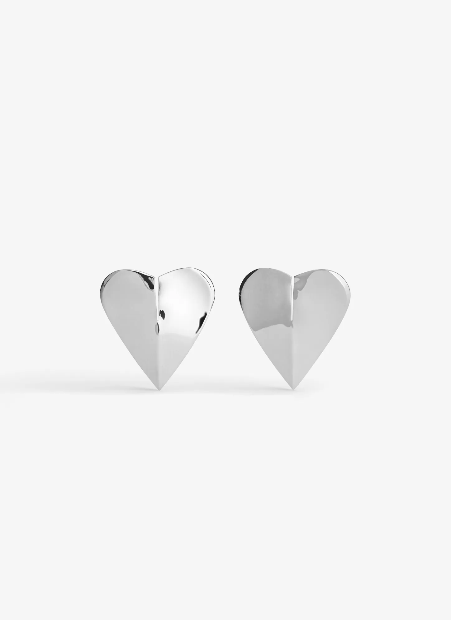 Alaïa LE CŒUR TORN EARRINGS Silver Best