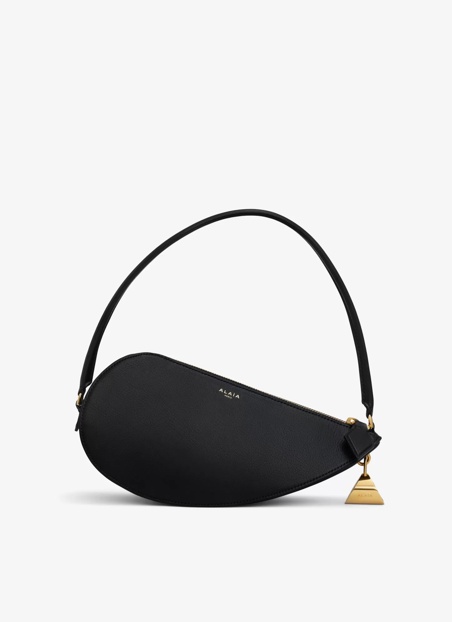 Alaïa LE DEMI-CŒUR BAG IN GOATSKIN Black Online