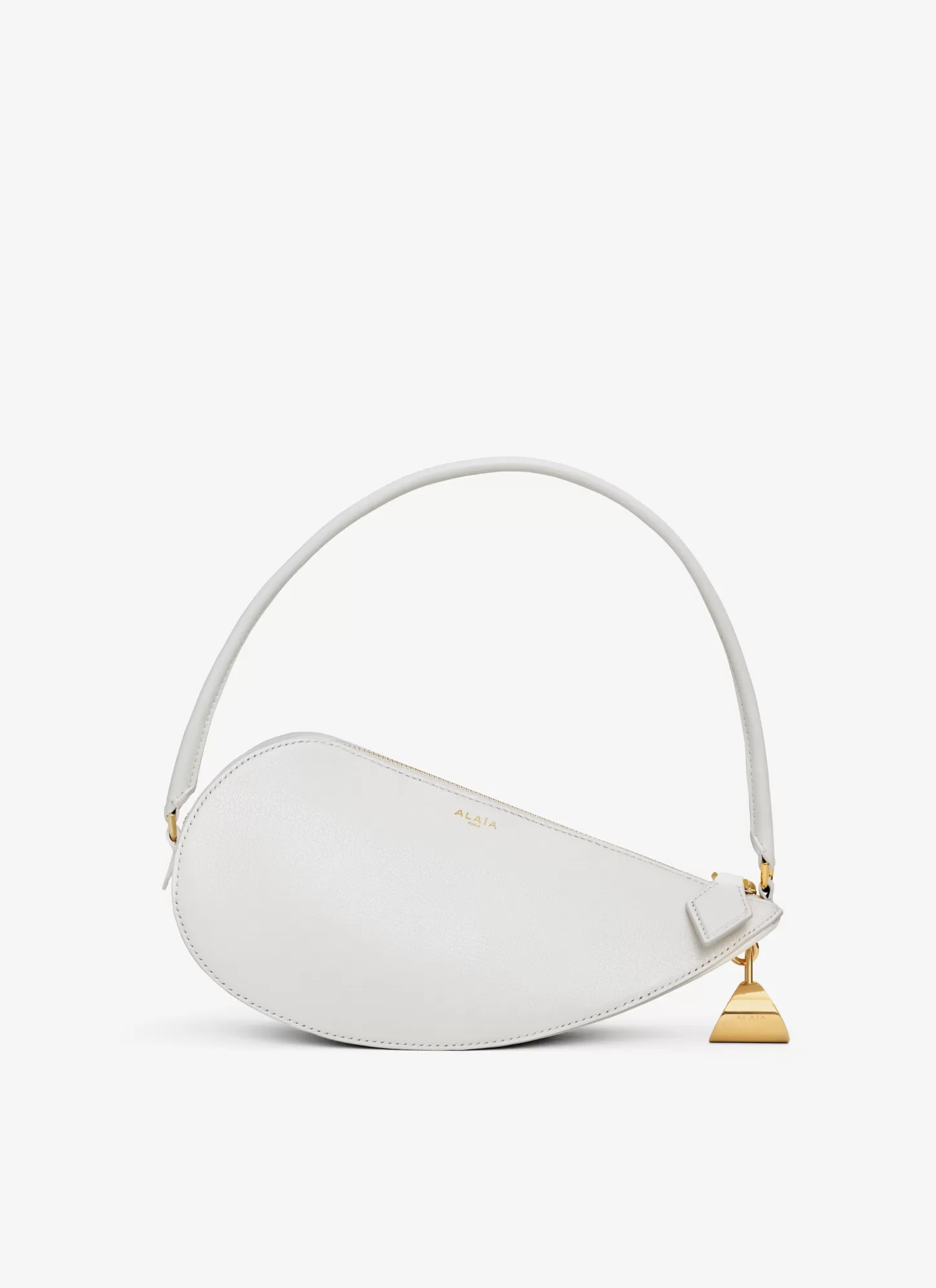 Alaïa LE DEMI-CŒUR BAG IN GOATSKIN Ivory Cheap