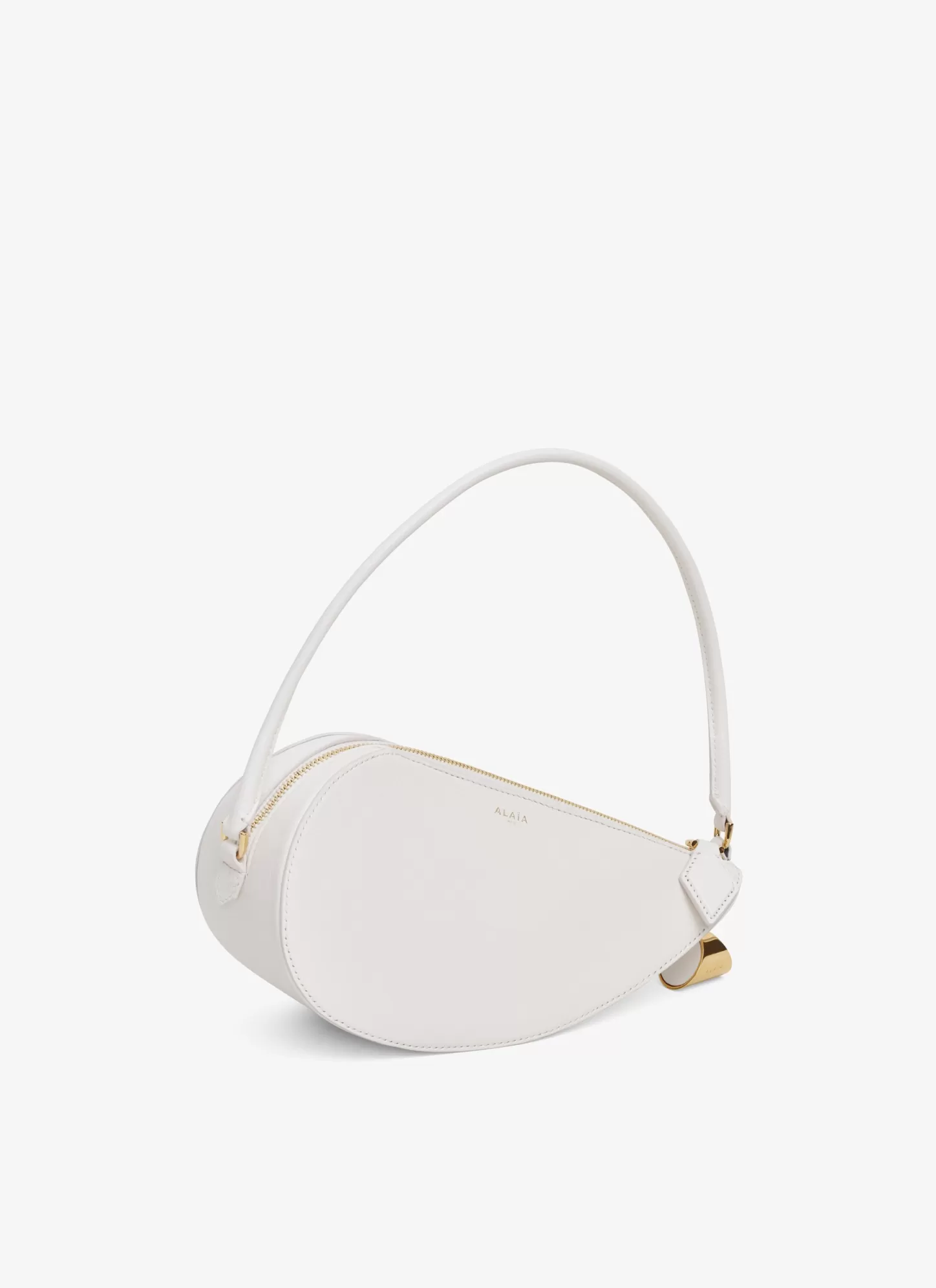 Alaïa LE DEMI-CŒUR BAG IN GOATSKIN Ivory Cheap