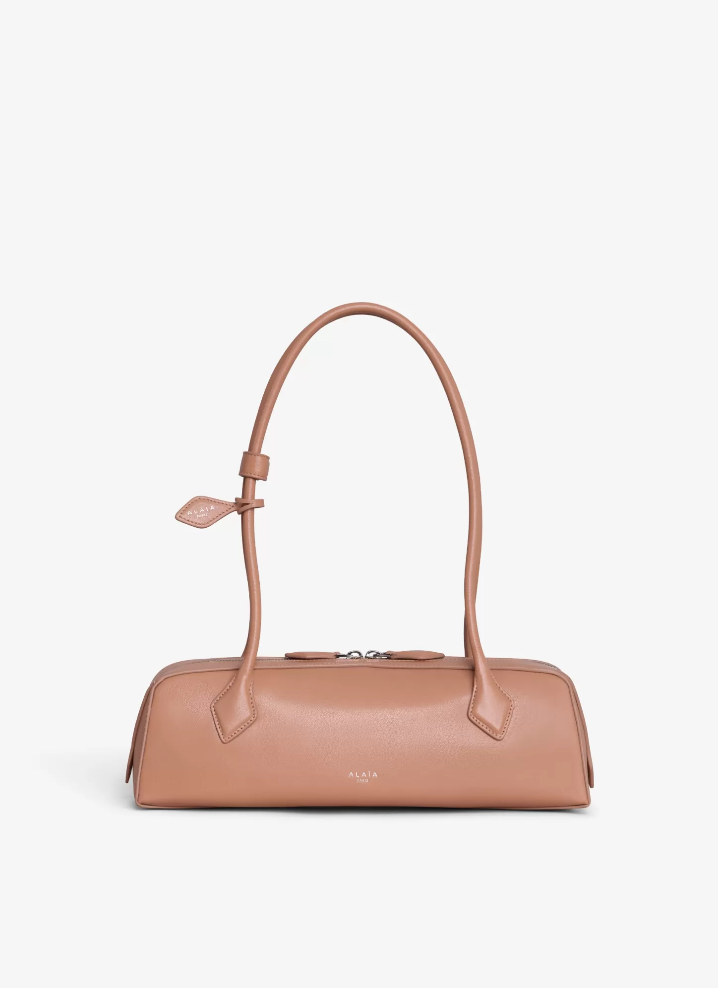 Alaïa LE TECKEL MEDIUM BAG IN GOATSKIN Nude Shop
