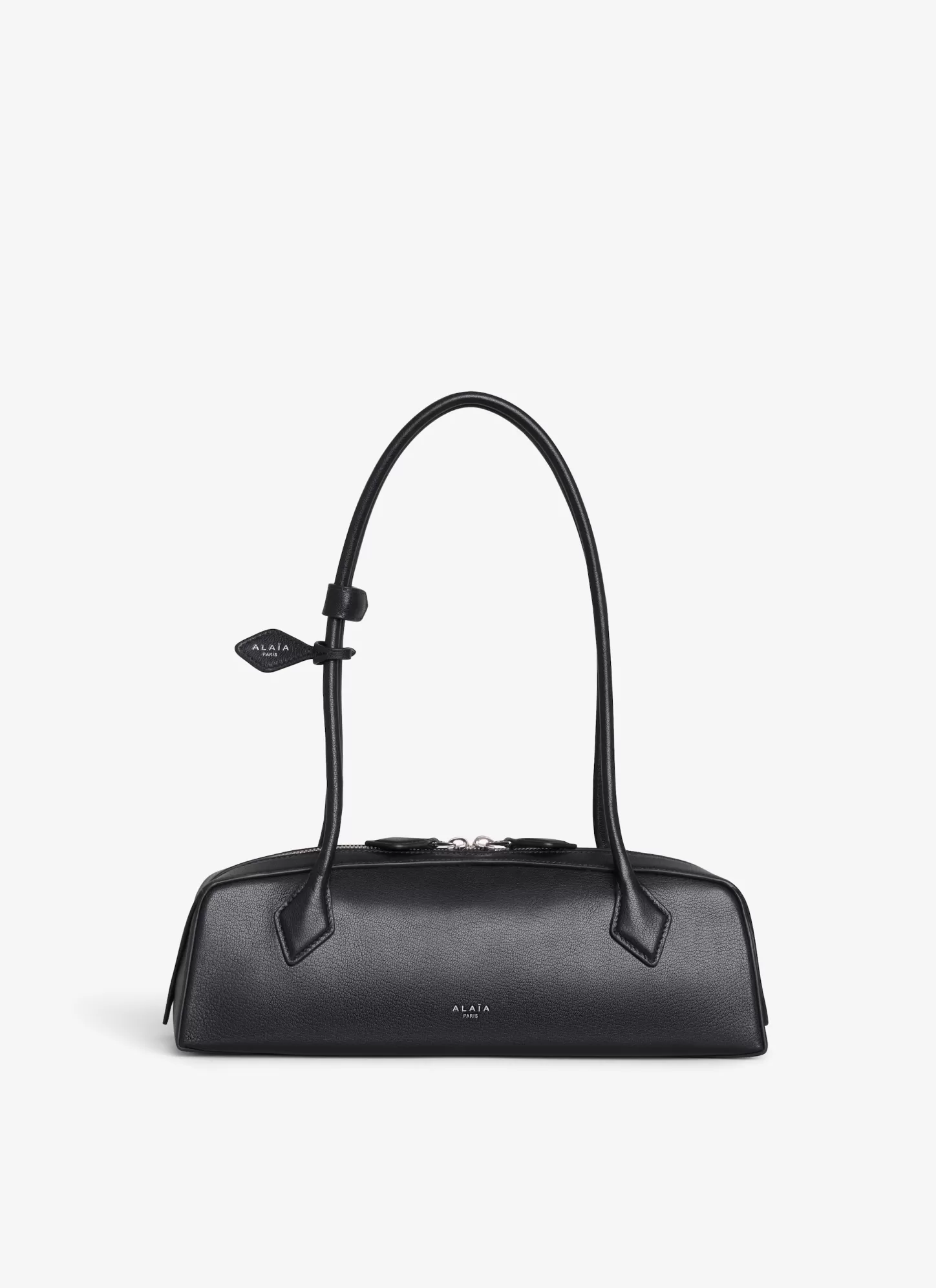 Alaïa LE TECKEL MEDIUM BAG IN GOATSKIN Black Sale