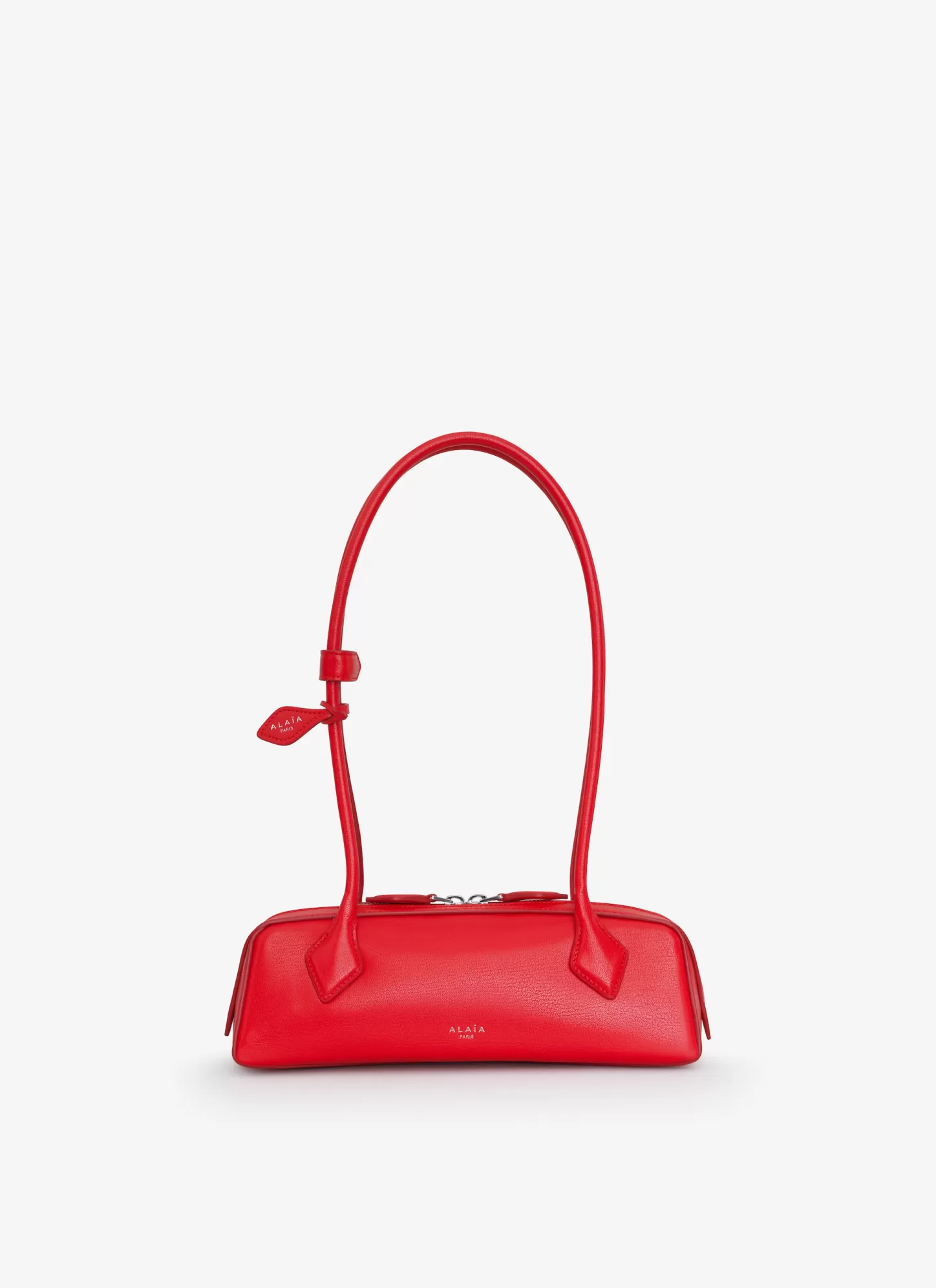 Alaïa LE TECKEL SMALL BAG IN GOATSKIN Red Store