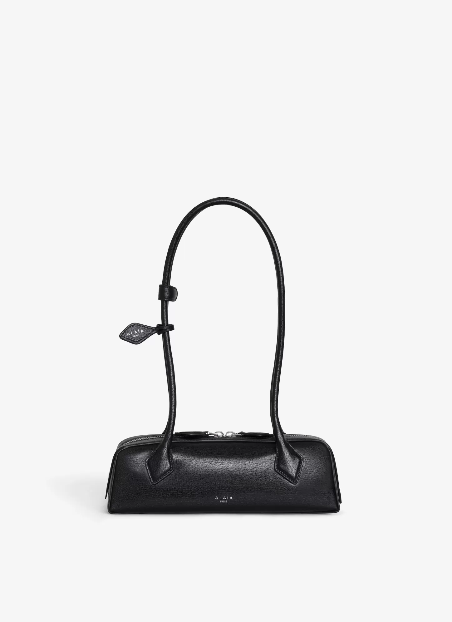 Alaïa LE TECKEL SMALL BAG IN GOATSKIN Black Fashion