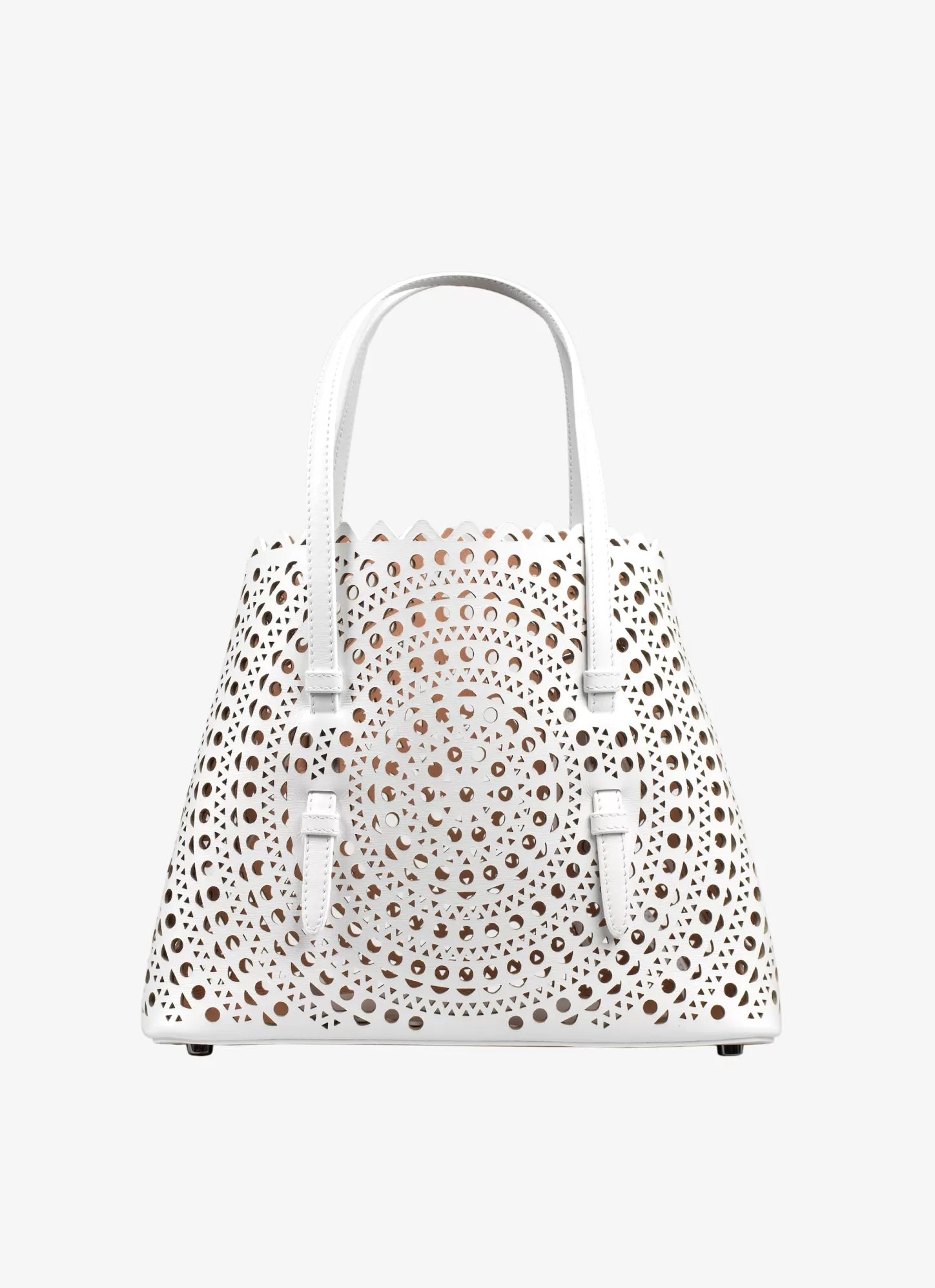 Alaïa MINA 25 BAG IN VIENNE CALFSKIN Optic White Best Sale