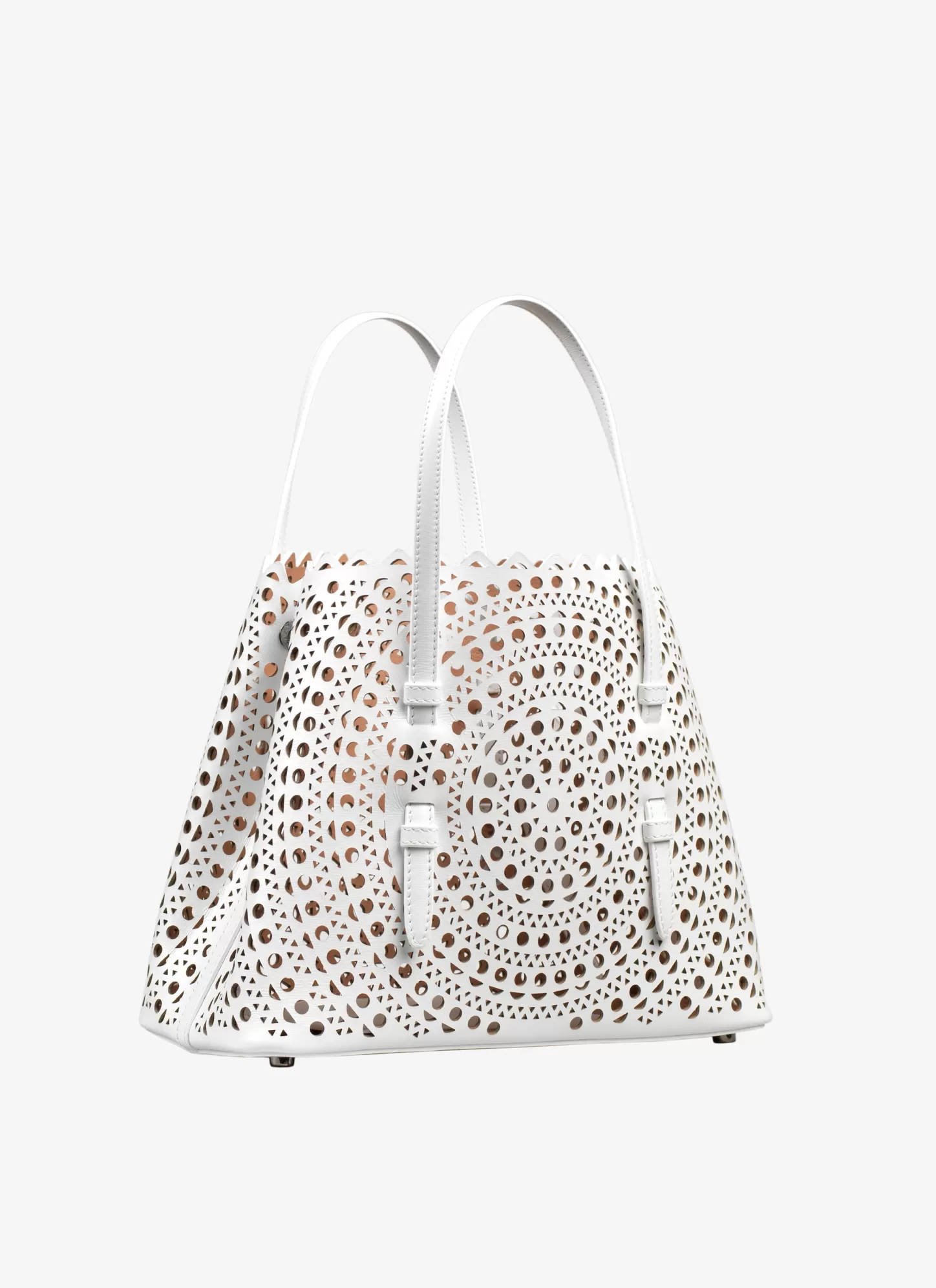 Alaïa MINA 25 BAG IN VIENNE CALFSKIN Optic White Best Sale