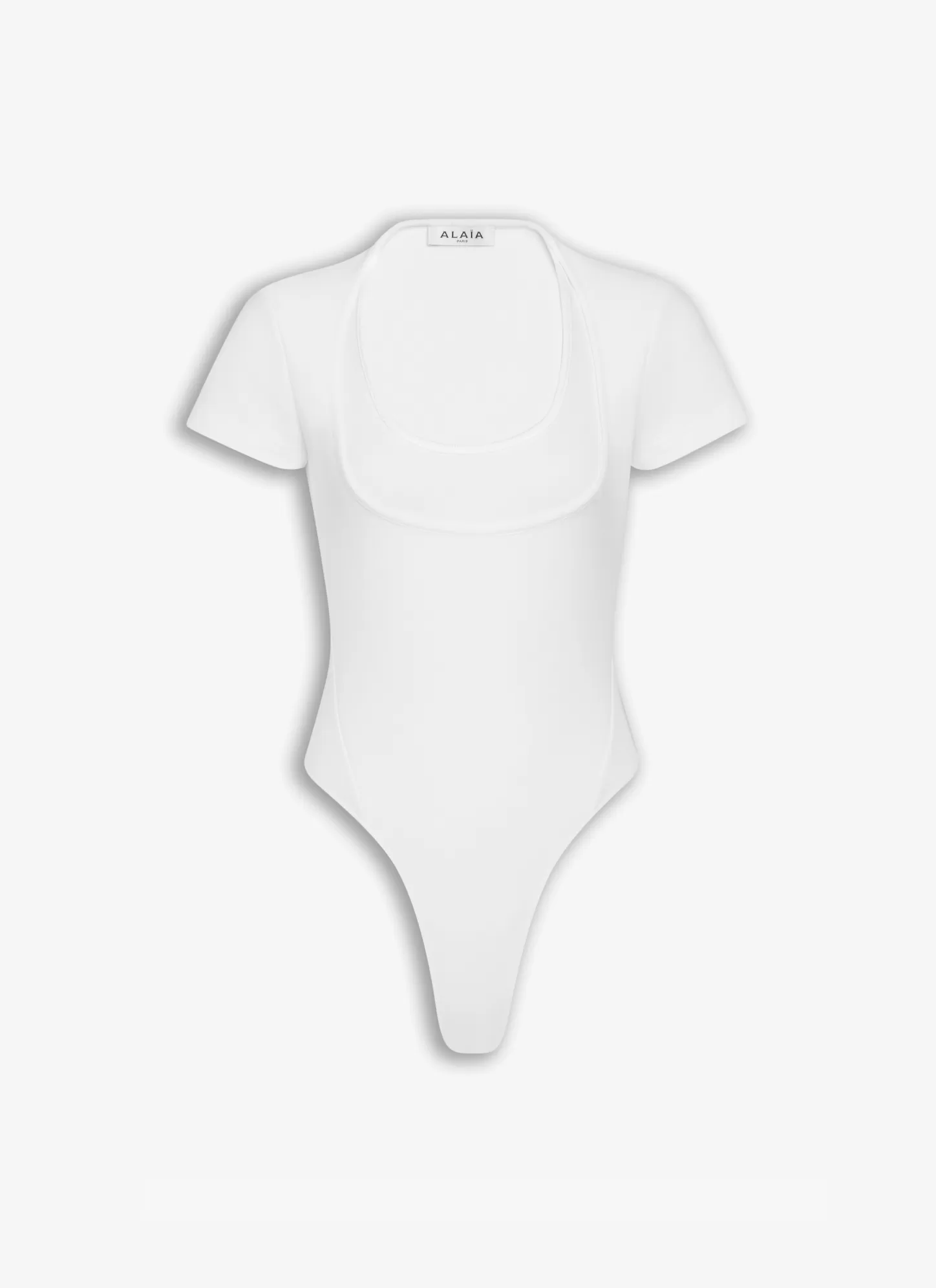 Alaïa NECKLINE BODY White Cheap