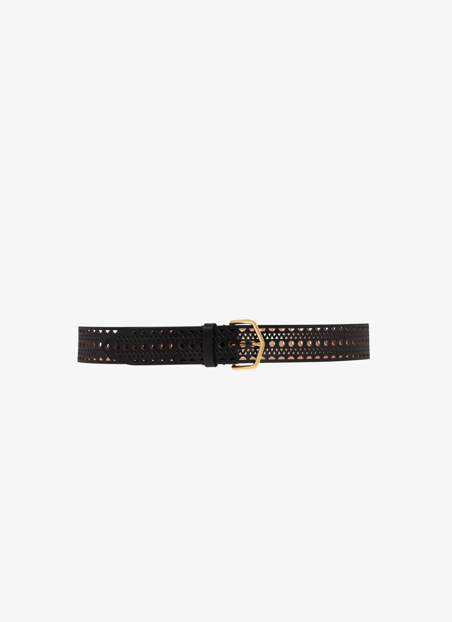 Alaïa NEO VIENNE BELT IN CALFSKIN Black Outlet