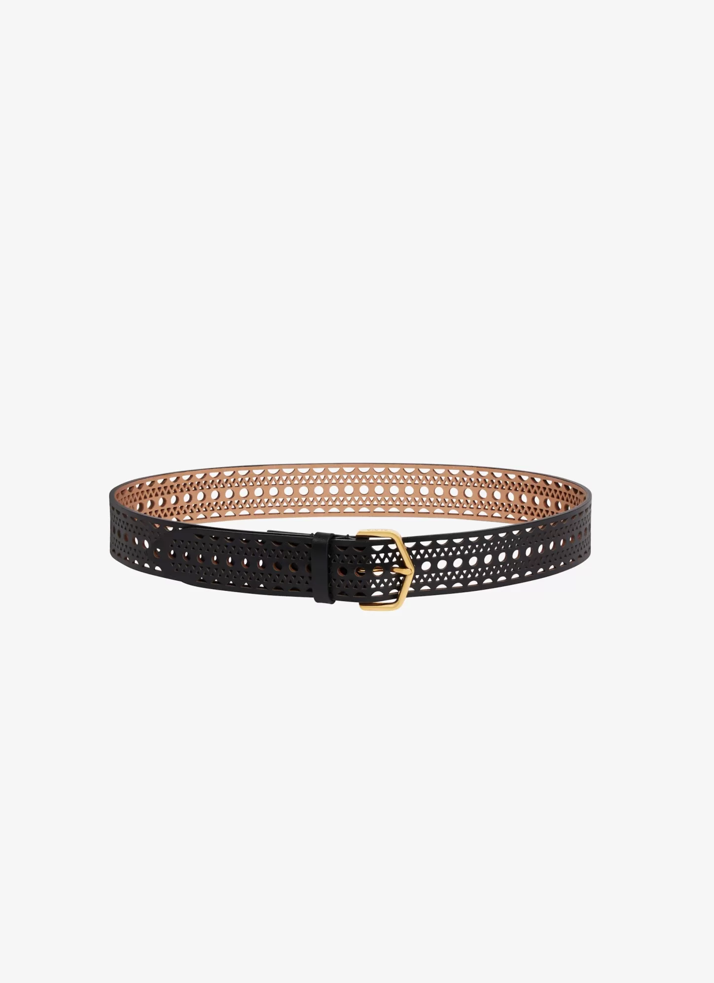 Alaïa NEO VIENNE BELT IN CALFSKIN Black Outlet