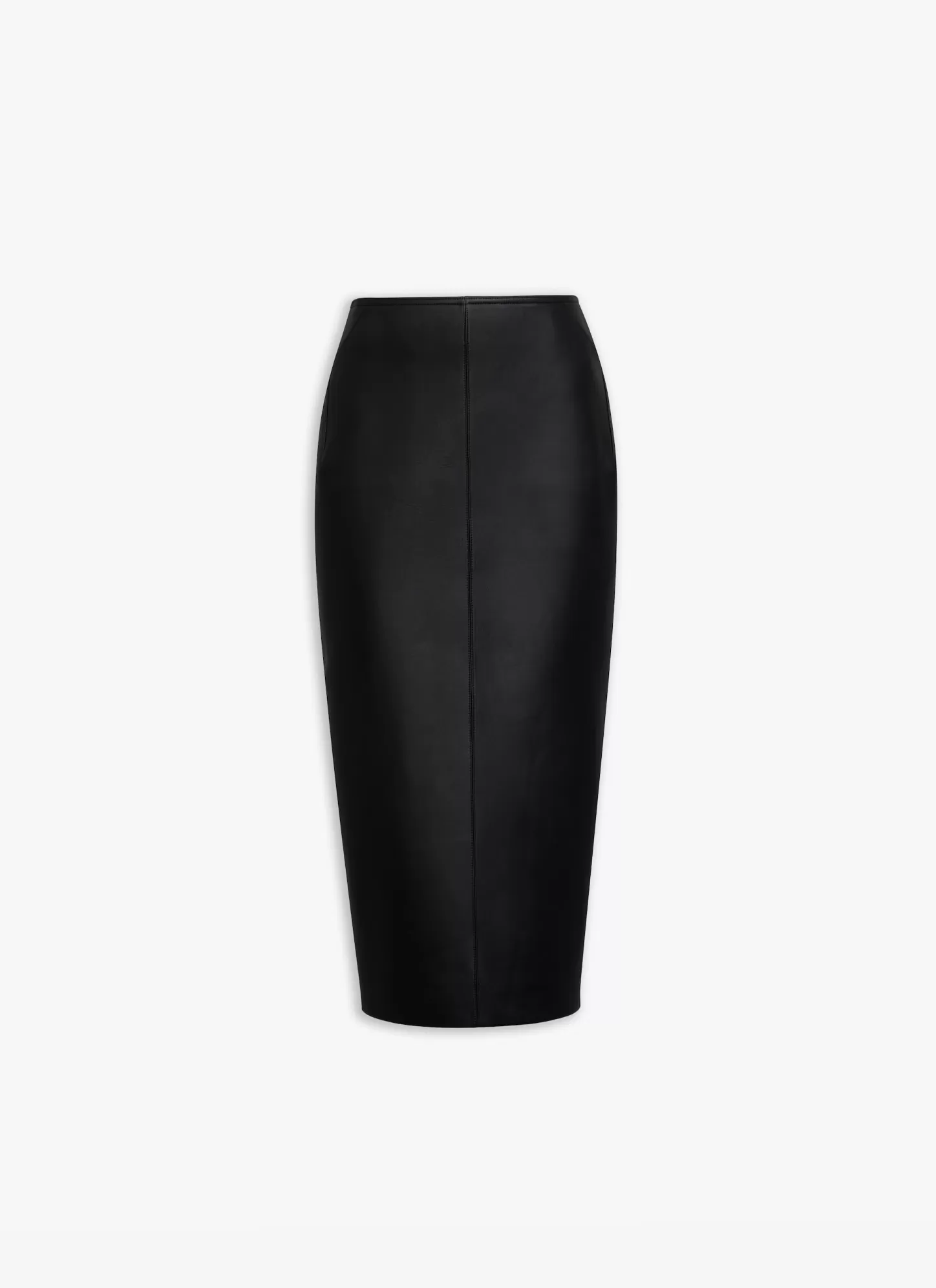 Alaïa PENCIL LEATHER SKIRT Black Cheap
