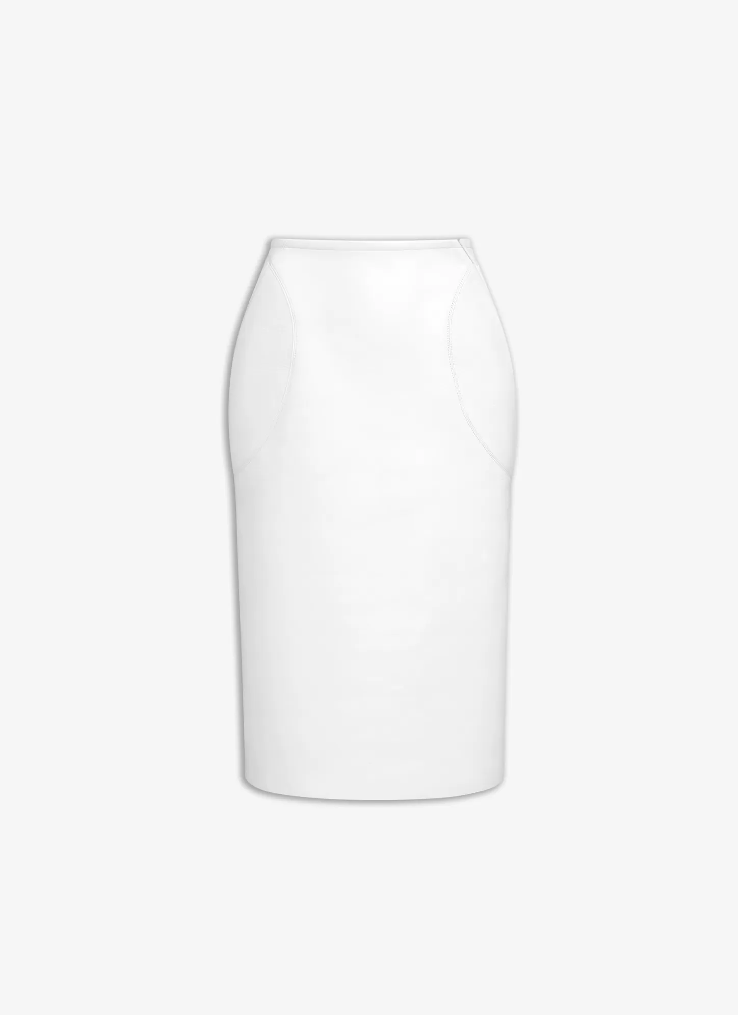 Alaïa Pencil Skirt White Cheap