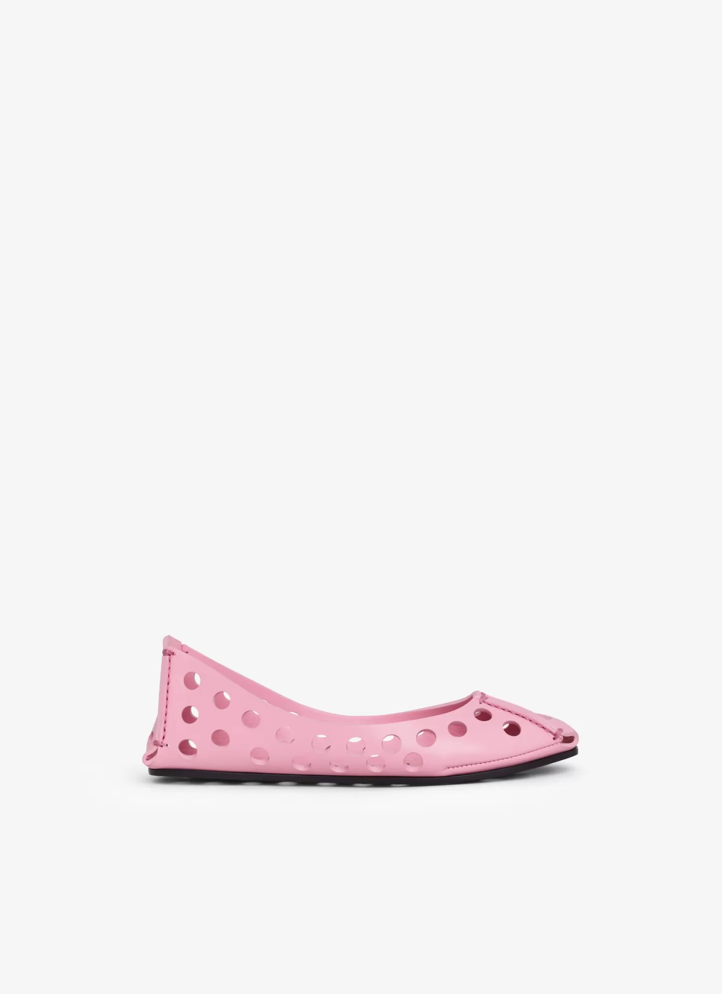 Alaïa PERFO BALLET FLATS IN CALFSKIN Candy Flash Sale