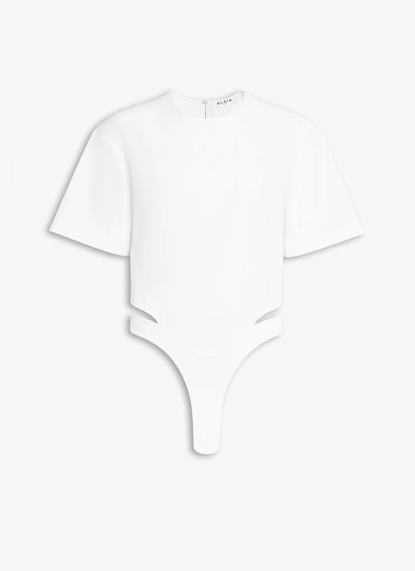 Alaïa POPLIN BODY T-SHIRT White Store