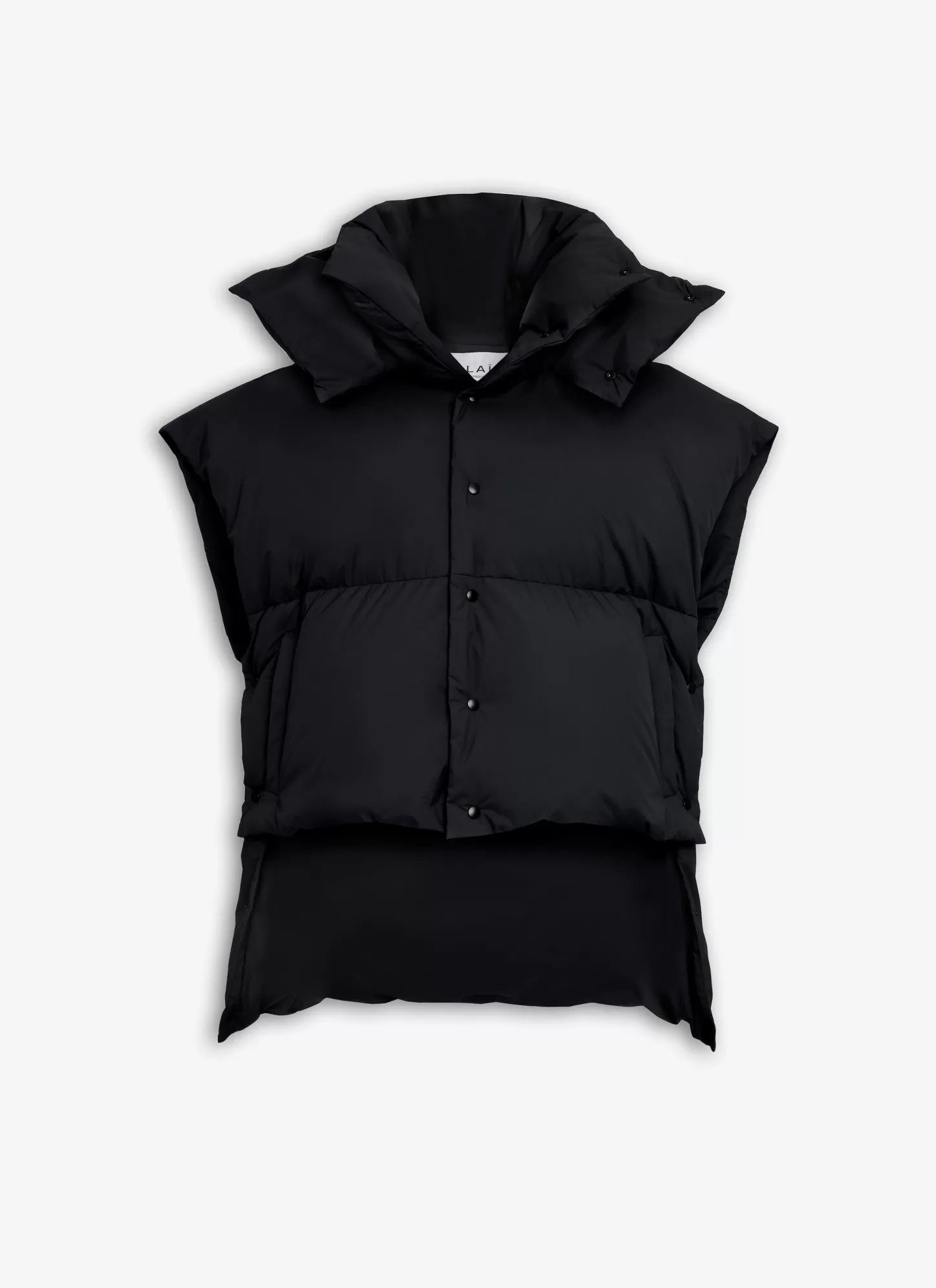 Alaïa PUFFER VEST Black Outlet