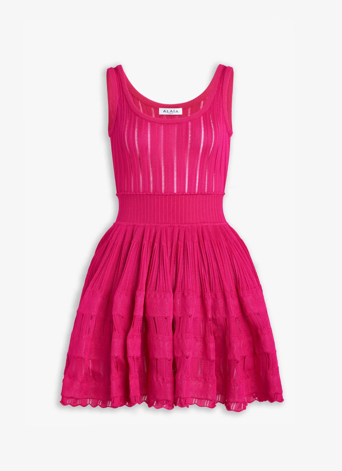 Alaïa SHINY CRINOLINE DRESS Pink Sale