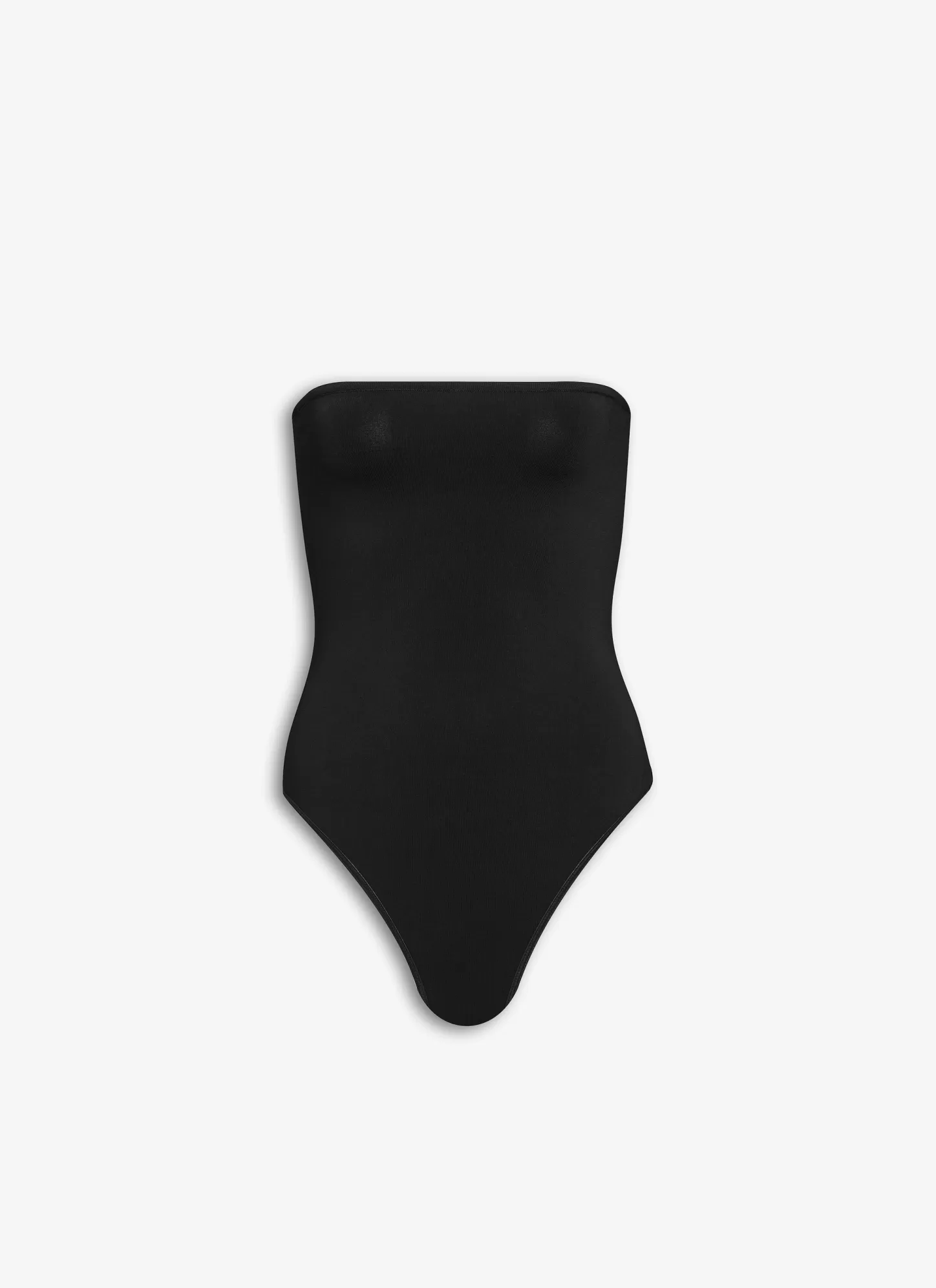 Alaïa STRAPLESS BODY IN STRETCH KNIT Black Hot