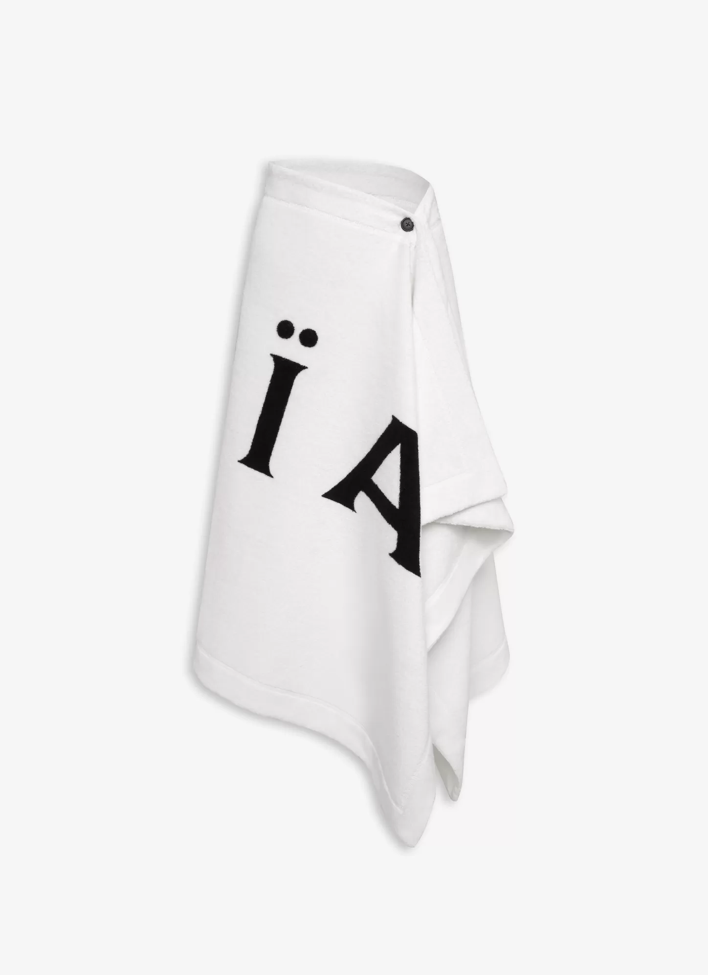 Alaïa TOWEL SKIRT IN COTTON TERRY White Best Sale